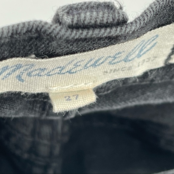 Madewell Cut Off High Rise Raw Hem Jean Shorts Size 27 - Picture 2 of 4